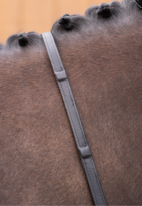 Soft Notched Leather Reins