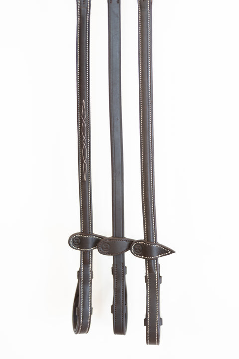 Super Grip Rubber Reins - No Notches