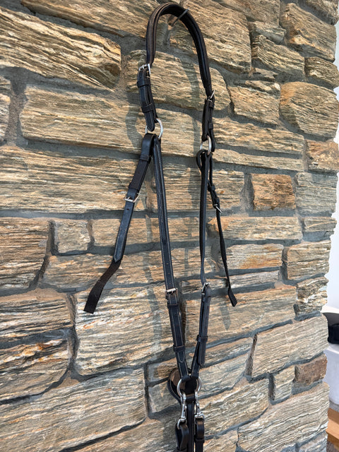 One Way Bridge Breastplate - Sale - Black