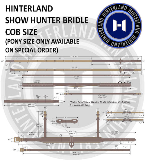 Sale Oversize Show Hunter Bridle