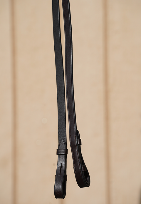Soft Notched Leather Reins