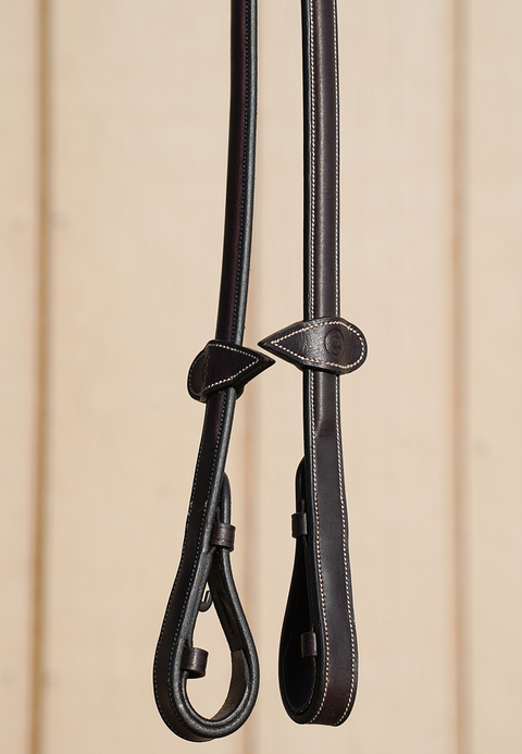 Soft Notched Leather Reins